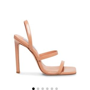 Steve Madden Dark Blush Patent Sandals